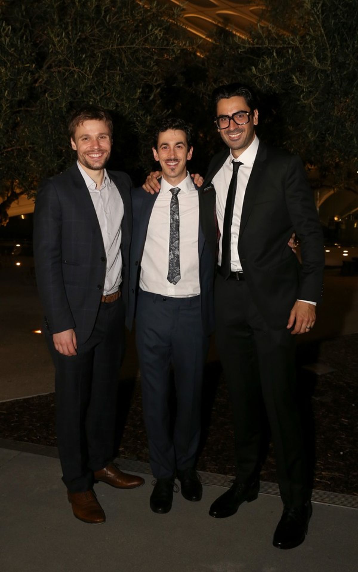 Josiah Bania, Stephen Stocking and Ramiz Monsef at 