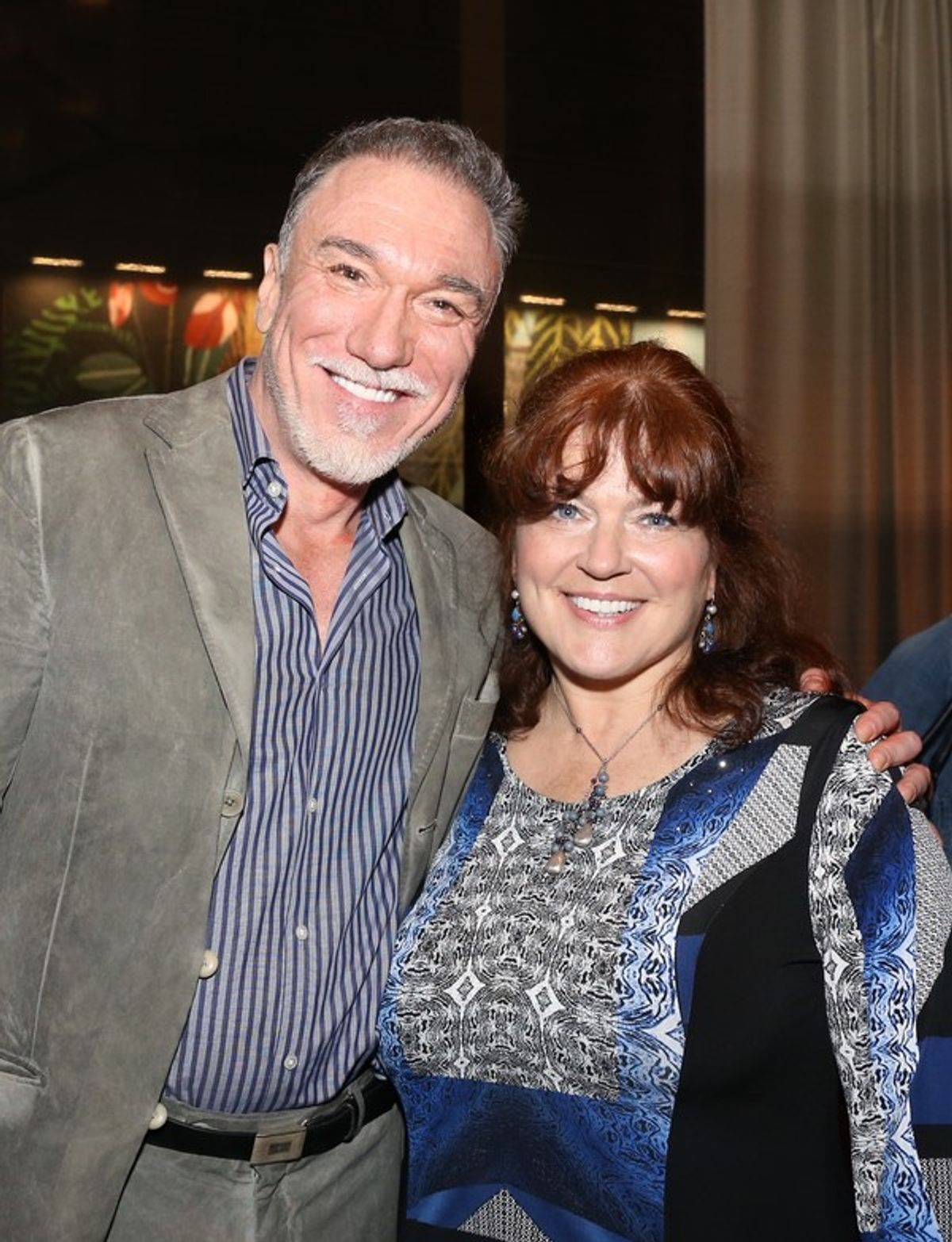 Patrick Page and Joanne McGee at 