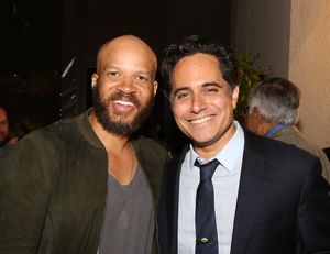 Glenn Davis and Rajiv Joseph Photo