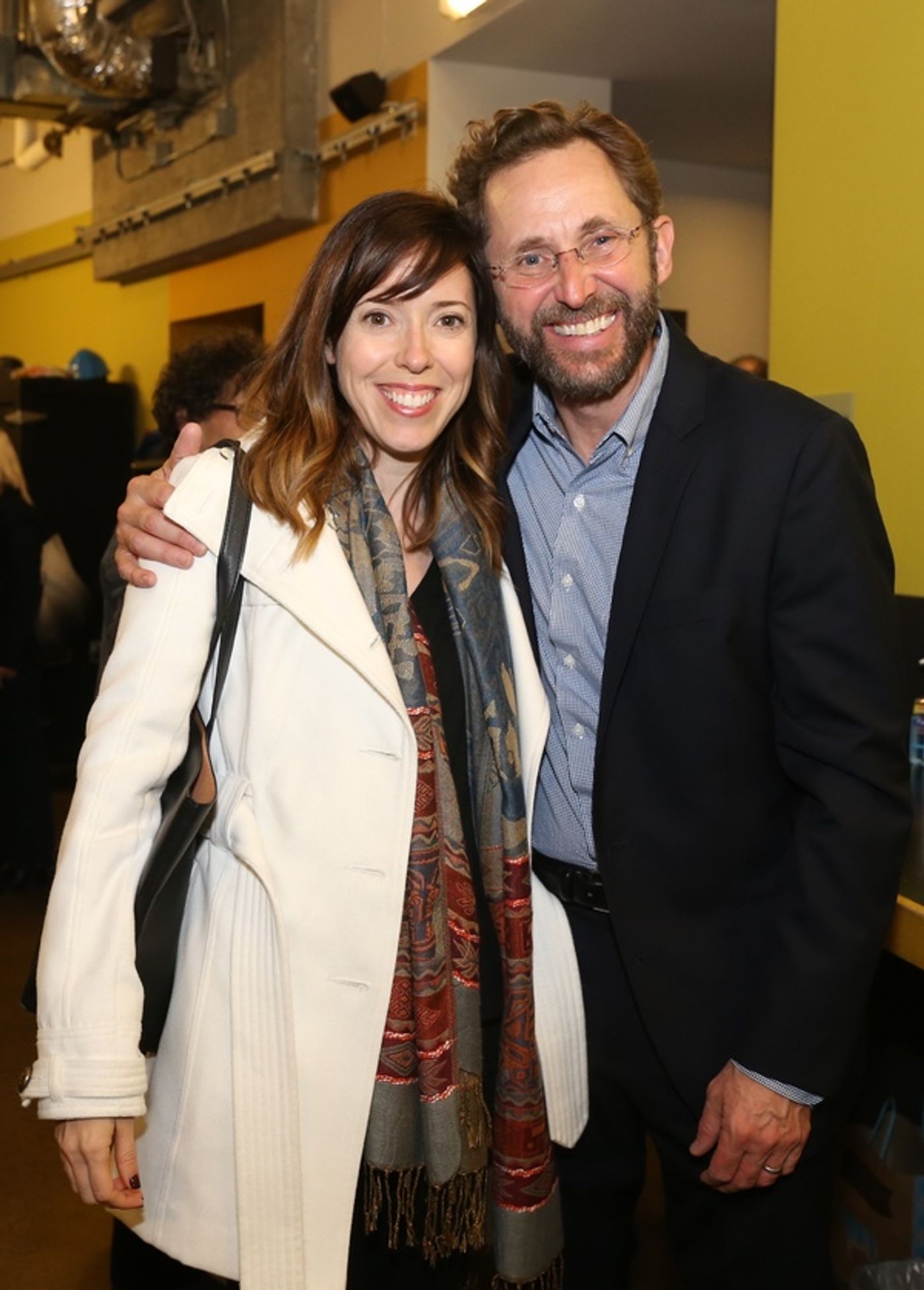 Photo Flash: Patrick Page, Stephen Stocking and More Celebrate Rajiv Joseph's ARCHDUKE Opening at the Taper  Image