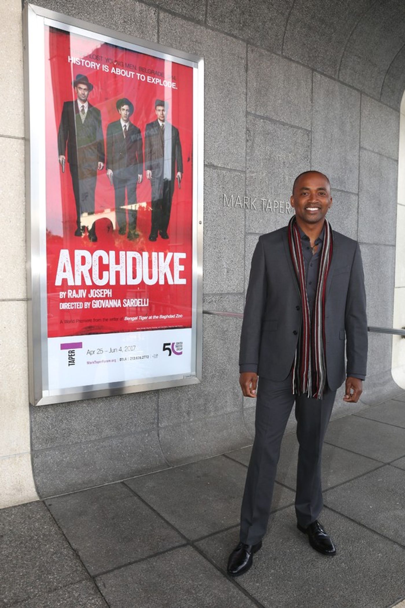 Photo Flash: Patrick Page, Stephen Stocking and More Celebrate Rajiv Joseph's ARCHDUKE Opening at the Taper Photo Flash: Patrick Page, Stephen Stocking and More Celebrate Rajiv Joseph's ARCHDUKE Opening at the Taper Image