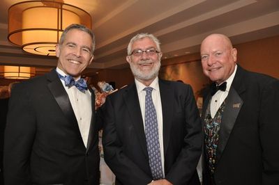  Paul Singarella with Daniele Struppa, and Bill Eldien
 Photo