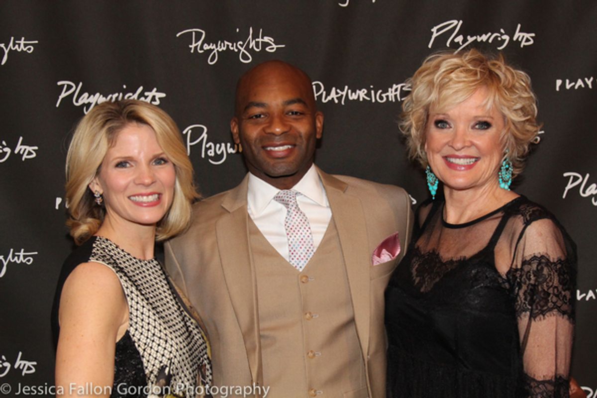 Kelli Oâ€™Hara, Brandon Victor Dixon and Christine Ebersole at 