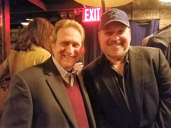 Steve Cuden and Frank Wildhorn Photo
