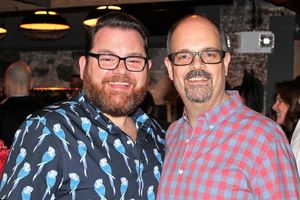 Diego Prieto and Brad Oscar @ BroadwayWorld Diego Prieto and Brad Oscar Photo