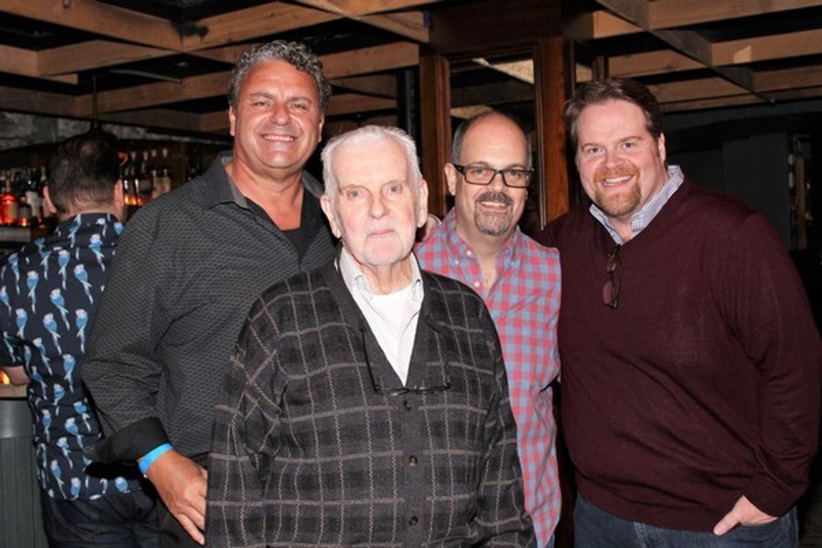 Ray McLeod, Herb Foster, Brad Oscar and John Treacy Egan at 