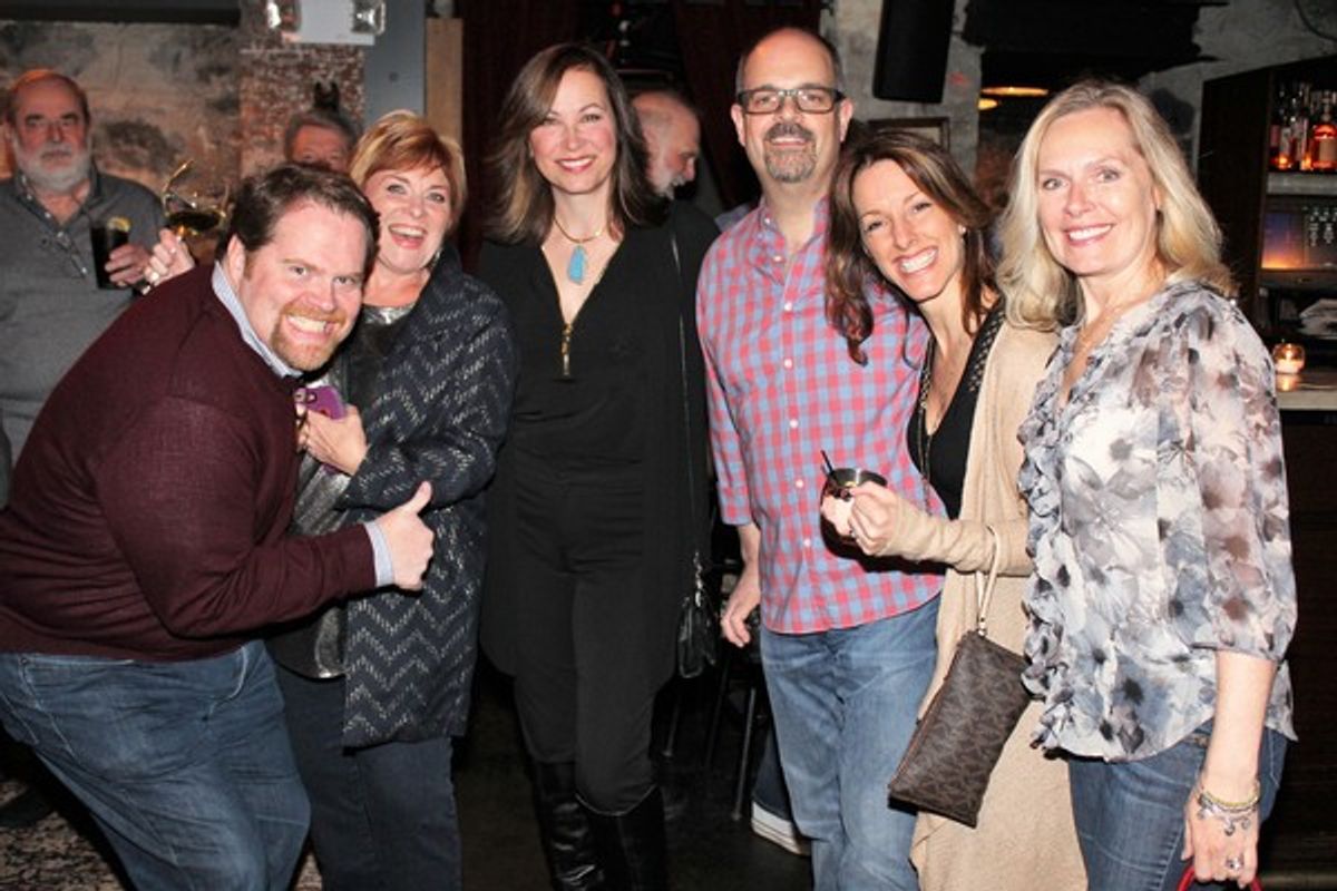 John Treacy Egan, Becky Spencer, Linda Eder, Brad Oscar, Michelle Millardi and Christy Tarr-McVey at 