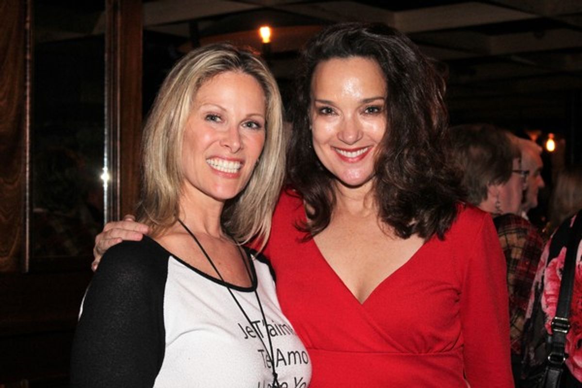 Jodi Stevens and Glory Crampton at 