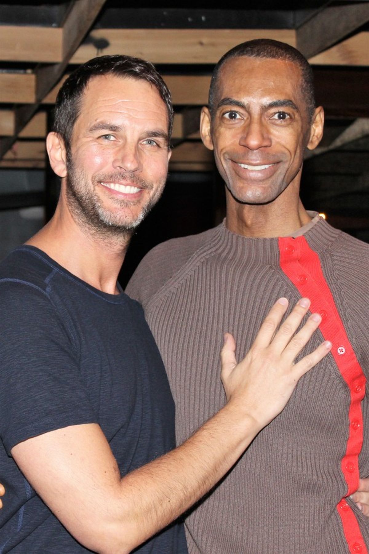 Douglas Ladnier and Russell Warfield at 