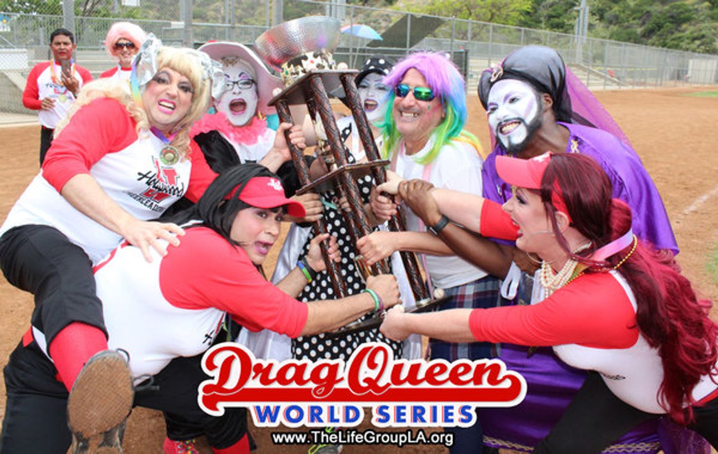 Photo Flash: The West Hollywood Cheerleaders Win the 6th Annual Drag Queen World Series Photo Flash: The West Hollywood Cheerleaders Win the 6th Annual Drag Queen World Series Image