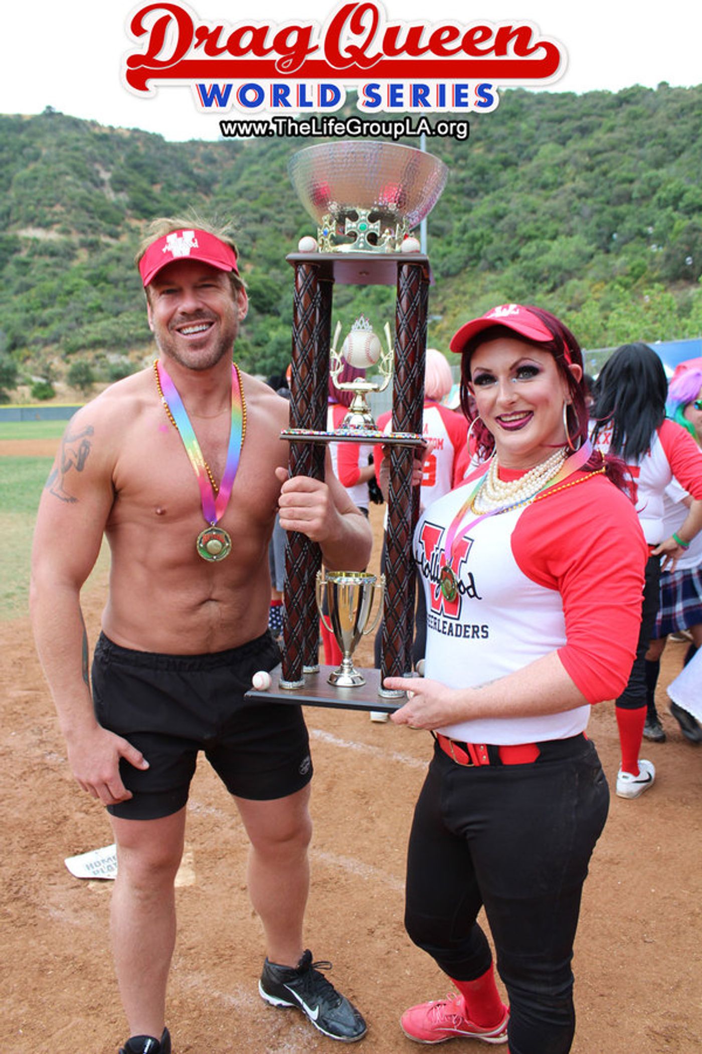 Photo Flash: The West Hollywood Cheerleaders Win the 6th Annual Drag Queen World Series Photo Flash: The West Hollywood Cheerleaders Win the 6th Annual Drag Queen World Series Image