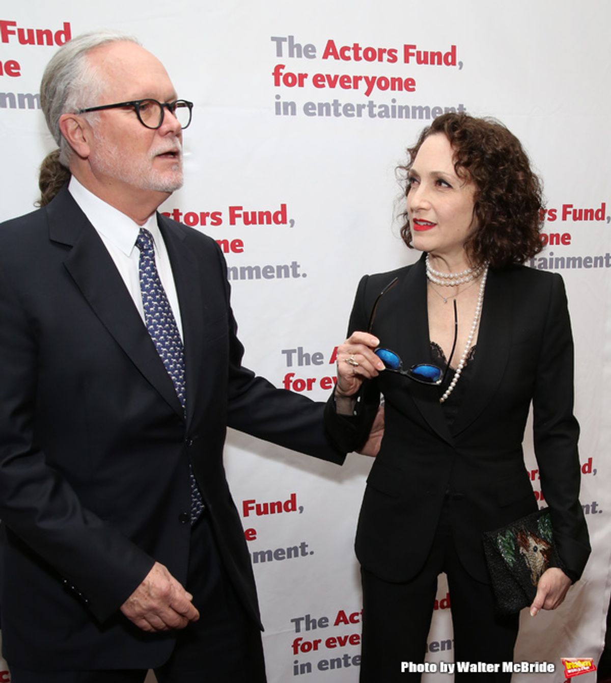 Chris Calkins and Bebe Neuwirth  at 