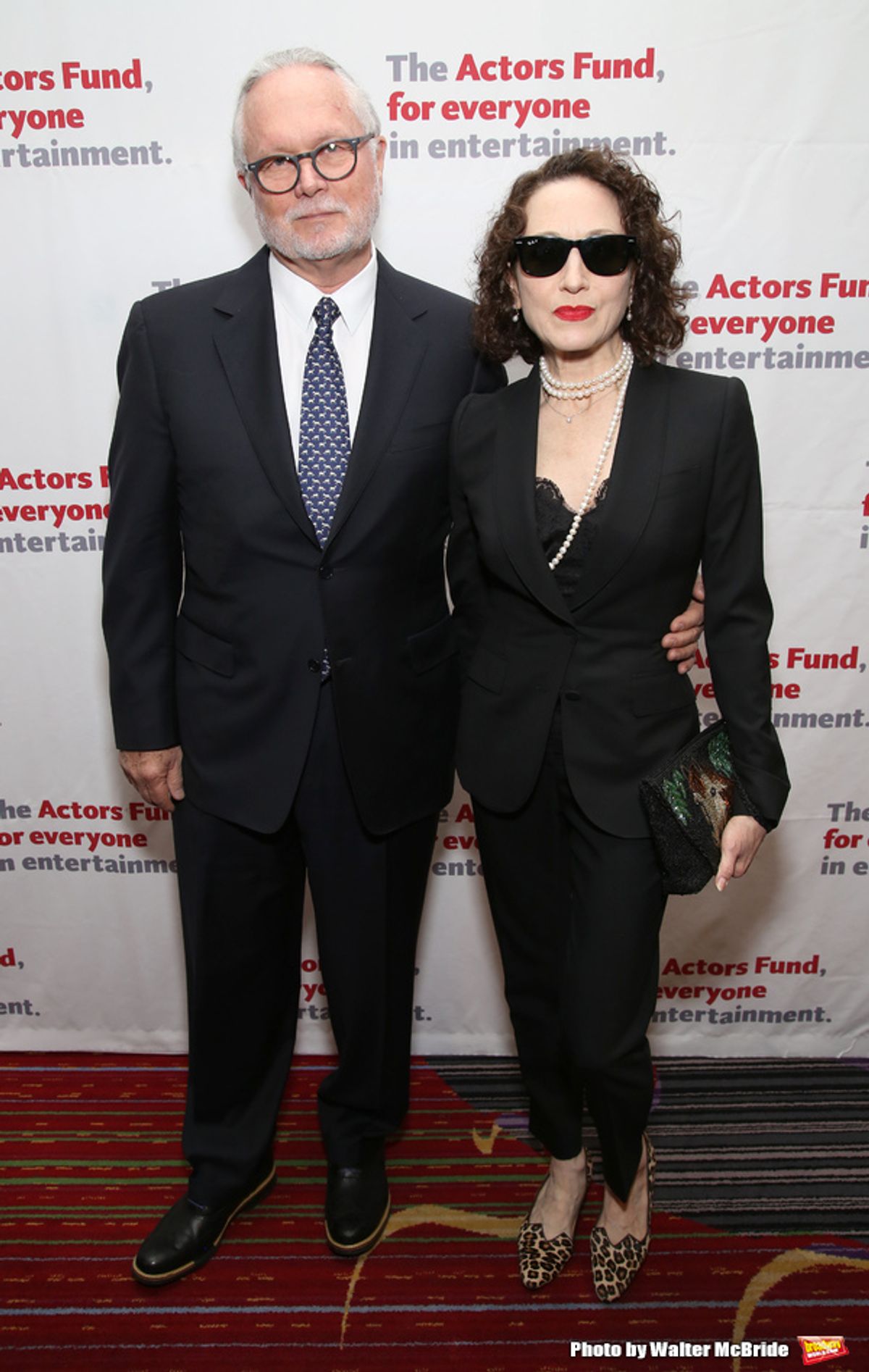 Chris Calkins and Bebe Neuwirth  at 