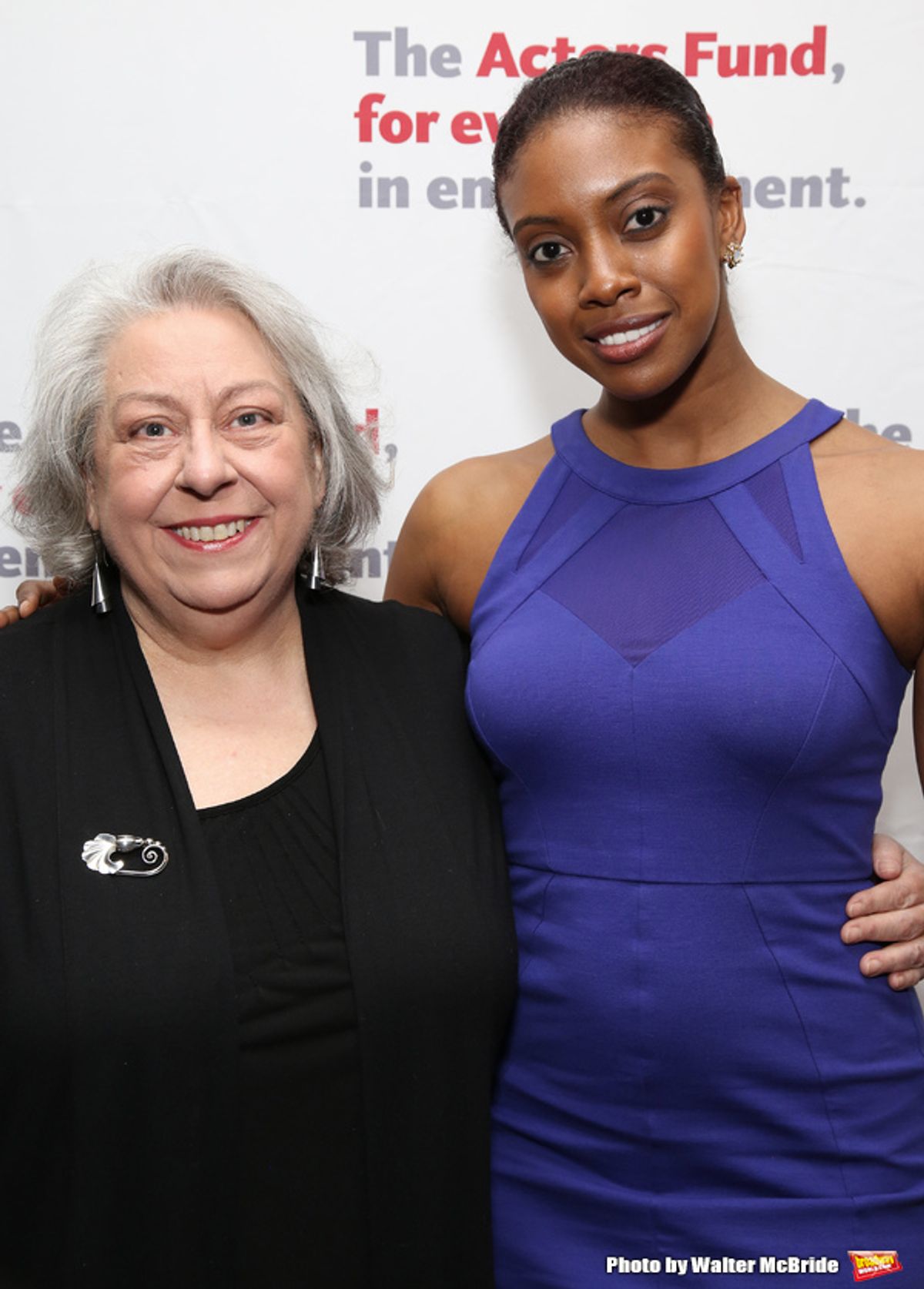 Jayne Houdyshell and Condola Rashad  at 