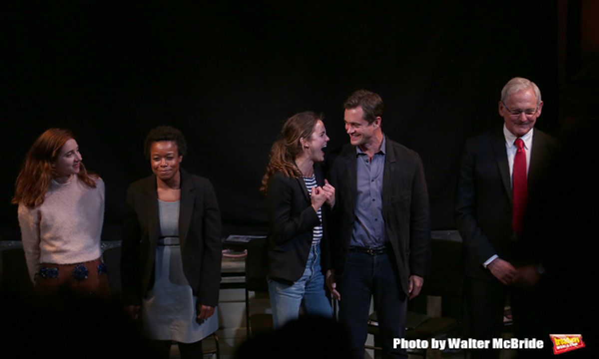Zoe Kazan, Quincy Tyler Bernstine, Keri Russell, Hugh Dancy and Victor Garber at 