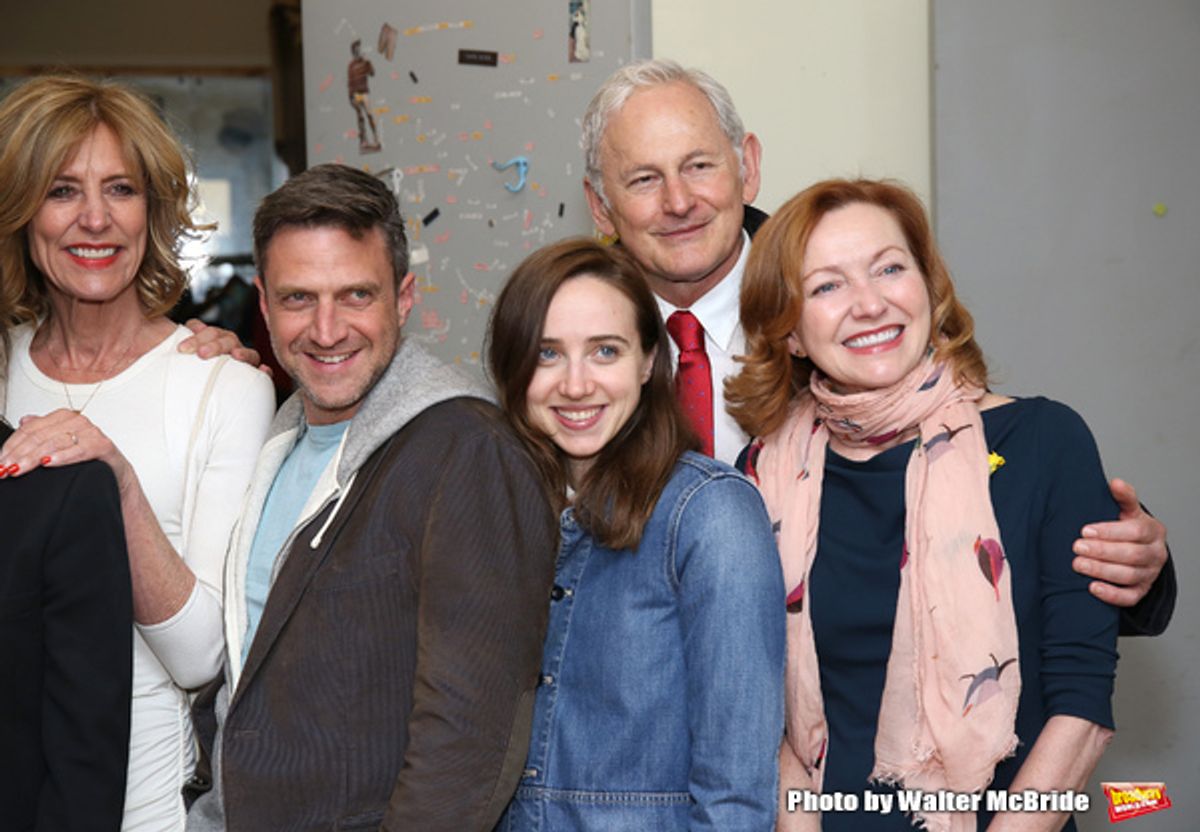 Christine Lahti, Raul Esparza, Zoe Kazan, Victor Garber and Julie White  at 