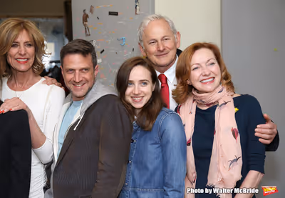 Christine Lahti, Raul Esparza, Zoe Kazan, Victor Garber and Julie White  Photo