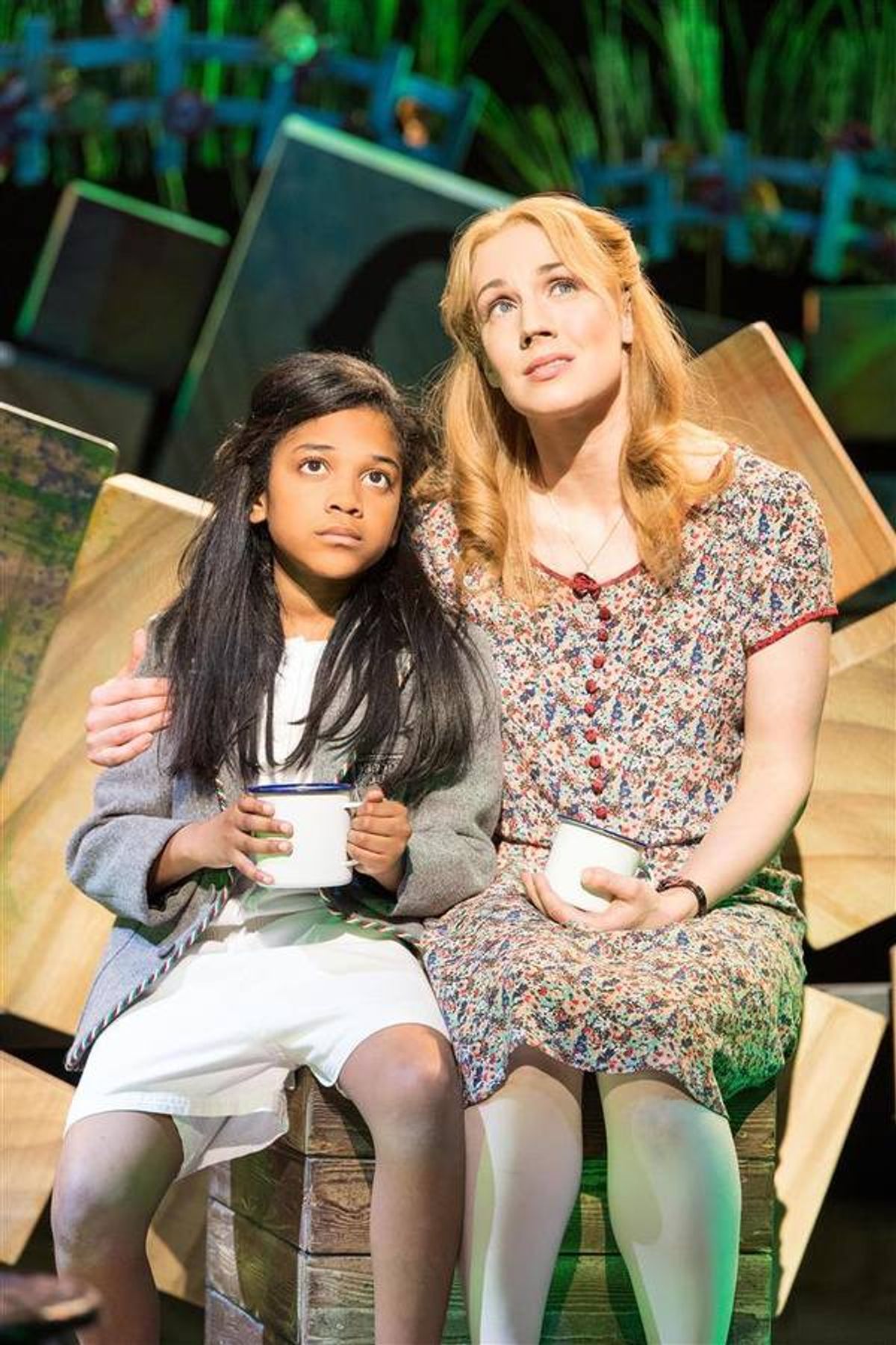 Ã‰va-Marie Saffrey and Miria Parvin at 