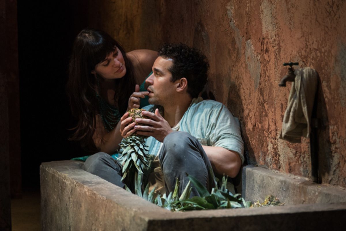 Flor De Liz Perez and Rey Lucas at 