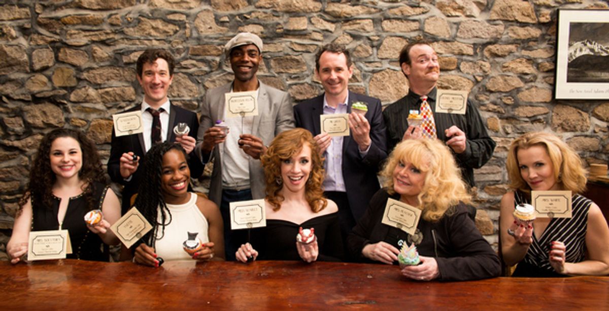 Cassandra Dupler, Claire Simba, Lindsay Nicole Chambers, Sally Struthers, Erin Dilly;  Carson Elrod, Clifton Duncan, Brian Carter and Kevin Carolan
 at 