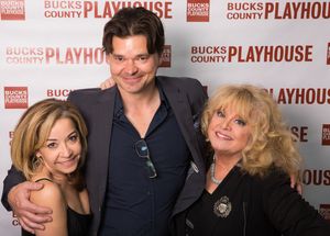Jen Cody,  Hunter Foster and Sally Struthers Photo