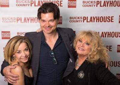 Jen Cody,  Hunter Foster and Sally Struthers Photo