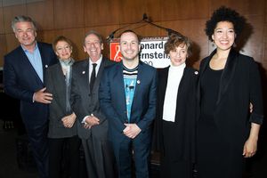 Alec Baldwin, Jamie Bernstein, Alexander Bernstein, Yannick Nezet-Seguin, Nina Bernstein, Julia Bullock @ BroadwayWorld Alec Baldwin, Jamie Bernstein, Alexander Bernstein, Yannick Nezet-Seguin, Nina Bernst Photo