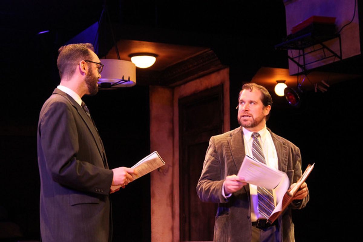 Patrick Byrnes and Karl Hamilton at 