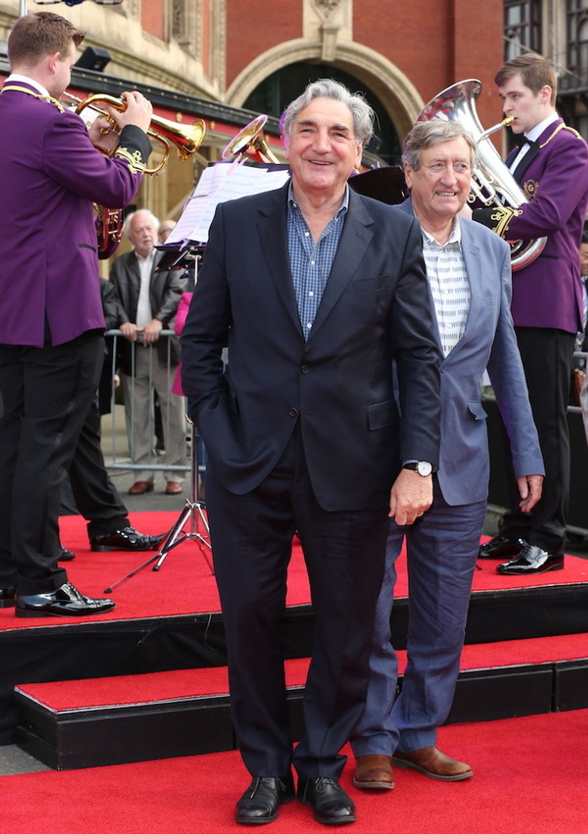 Jim Carter and Philip Jackson at 