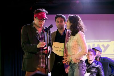Reg Rogers, Tedra Millan, Bhavesh Patel Photo