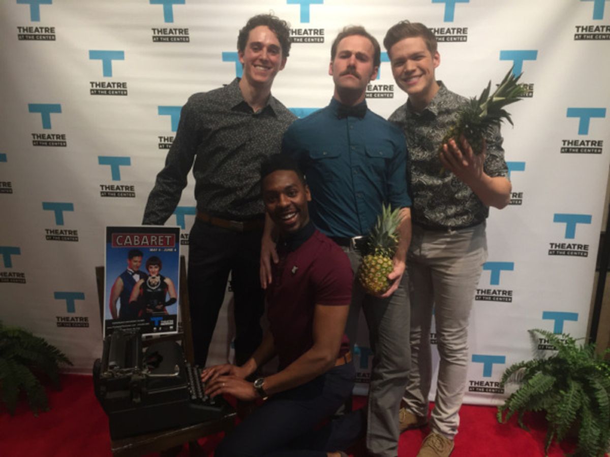  Collin Sanderson, Jhardon DiShon Milton, Tony Carter and Adam Fane at 