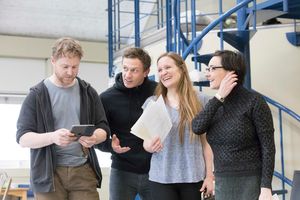 Samuel West, Mark Holgate, Zoe Waites and Pandora Colin @ BroadwayWorld Samuel West, Mark Holgate, Zoe Waites and Pandora Colin Photo