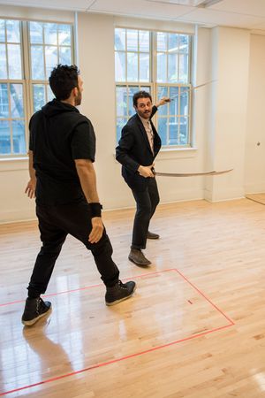 Amir Arison and Arian Moayed Photo