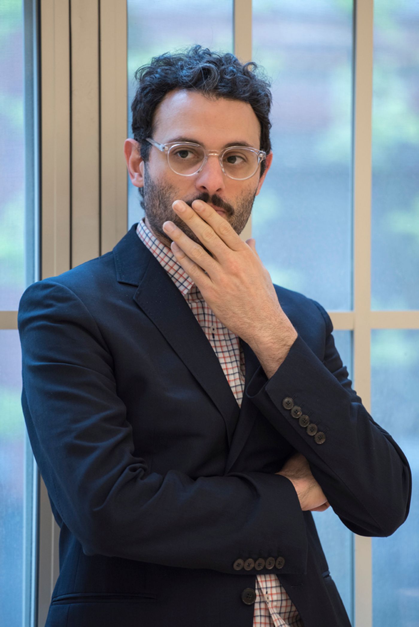 Photo Flash: In Rehearsal For Waterwell's HAMLET Starring Arian Moayed, Sherie Rene Scott, and Micah Stock  Image