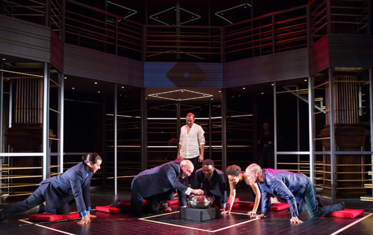 Ian Merrill Peakes, Andhy Mendez, Sean Fri, John Floyd, Kathryn Tkel, and Louis Butelli at 