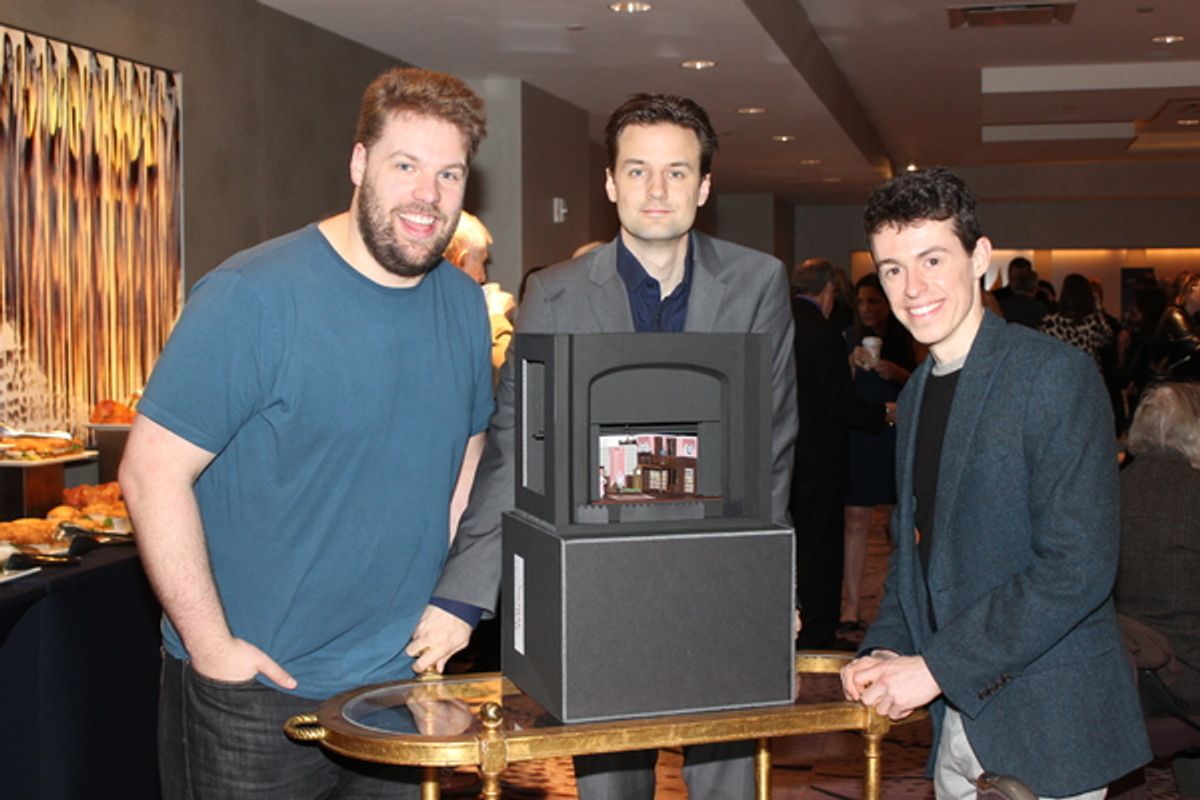 Henry Shields, Henry Lewis and Jonathan Sayer at 