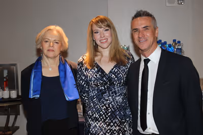 Ellen McLaughlin, Emily Skinner and Luc V Photo