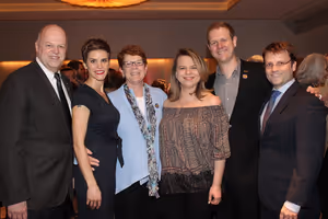 Randy Adams, Jen Colella, Sue Frost, Irene Sankoff, David Hein and August Eriksmoen @ BroadwayWorld Randy Adams, Jen Colella, Sue Frost, Irene Sankoff, David Hein and August Eriksmoen Photo
