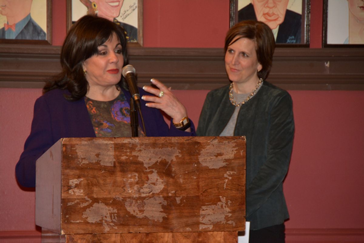 Charlotte St. Martin and Kristin Caskey at 