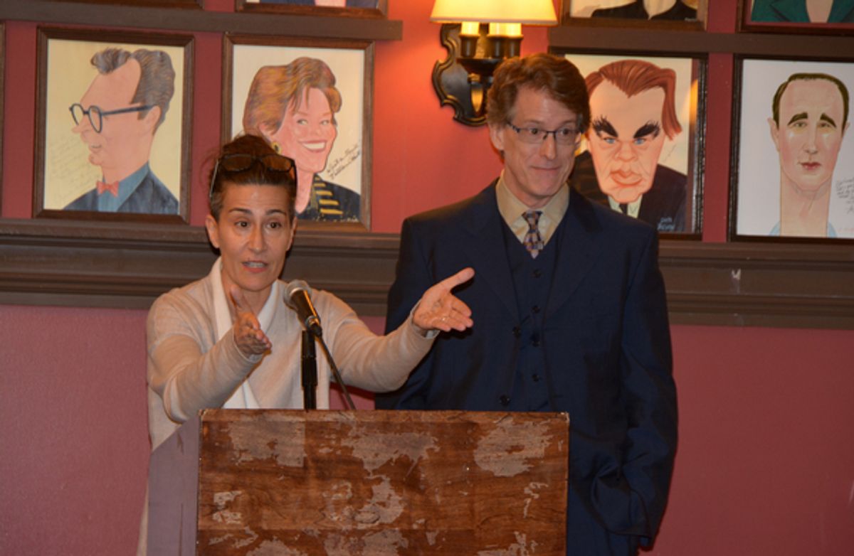 Jeanine Tesori and Dick Scanlan at 