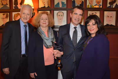 Tom Viertel, Victoria Bailey, Mike Isaacson and Charlotte St. Martin Photo