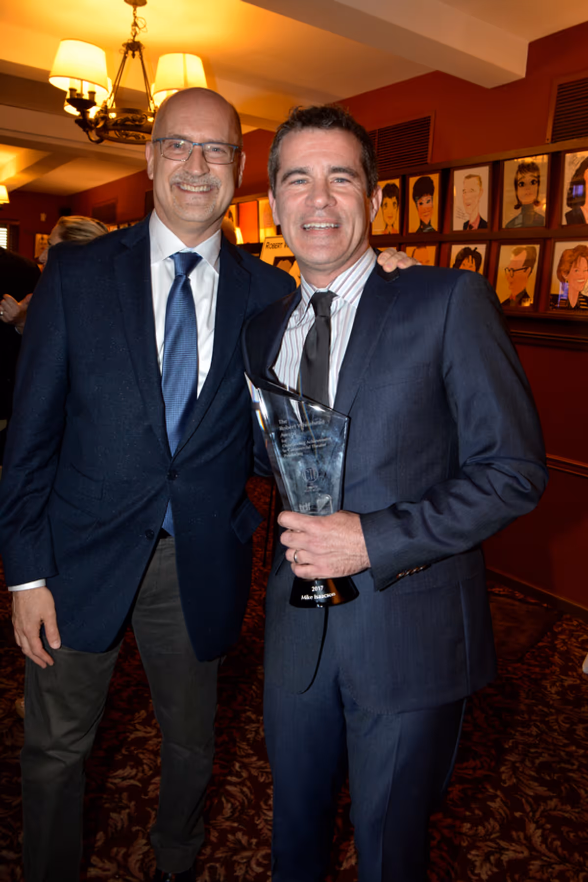 Joe Ortmeyer and Mike Isaacson at 