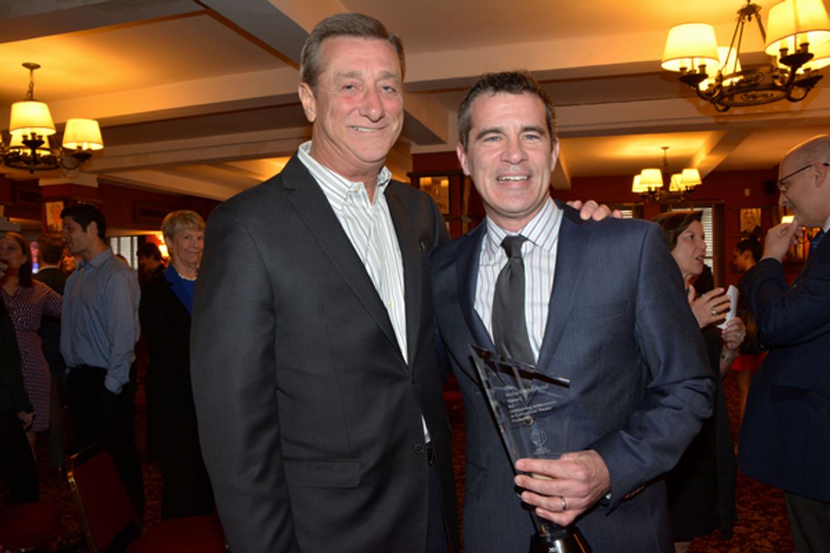 Denny Reagen and Mike Isaacson at 