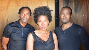 Carl Lumby, Safiya Fredericks, Rafael Jordan Photo