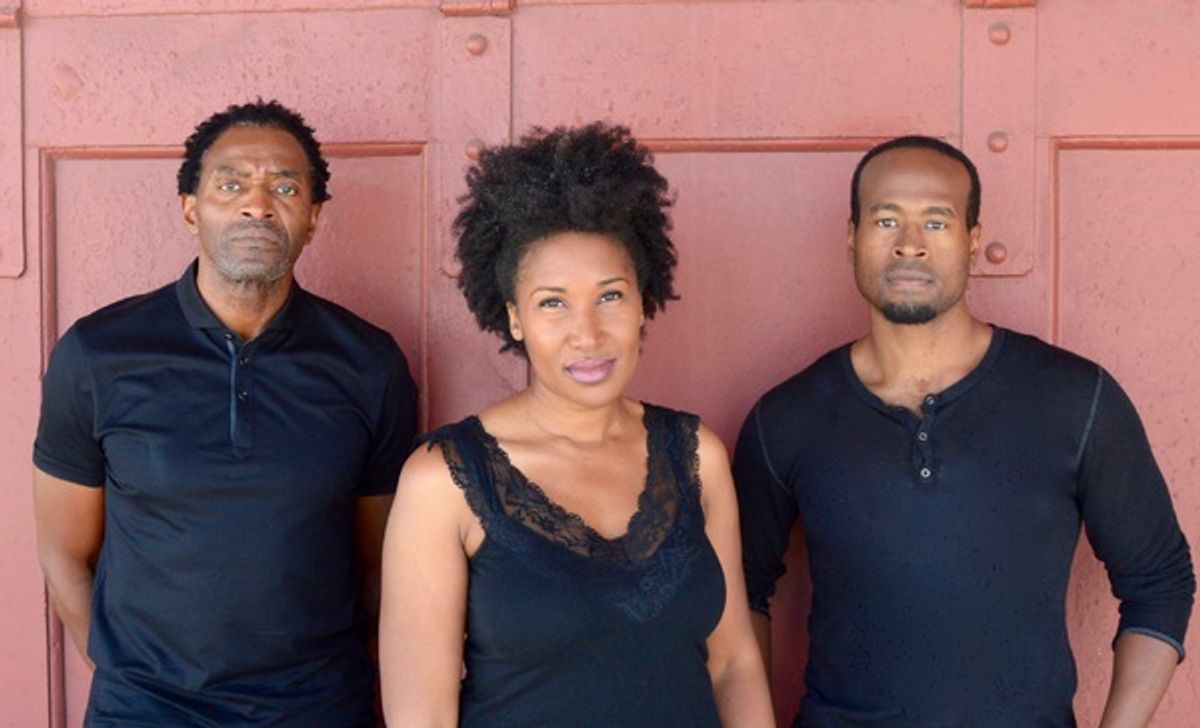 Carl Lumby, Safiya Fredericks, Rafael Jordan at 