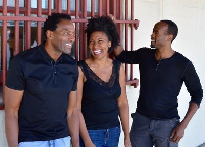 Carl Lumby, Safiya Fredericks, Rafael Jordan Photo