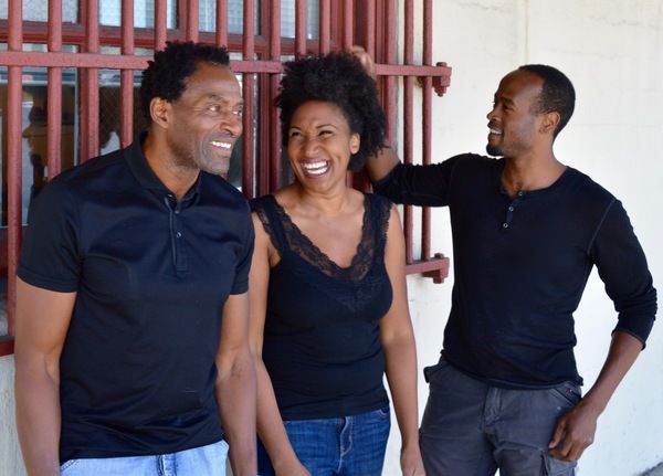 Carl Lumby, Safiya Fredericks, Rafael Jordan Photo