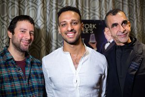 Itamar Moses, Ari'el Stachel, Jamshied Sharifi @ BroadwayWorld Itamar Moses, Ari'el Stachel, Jamshied Sharifi Photo