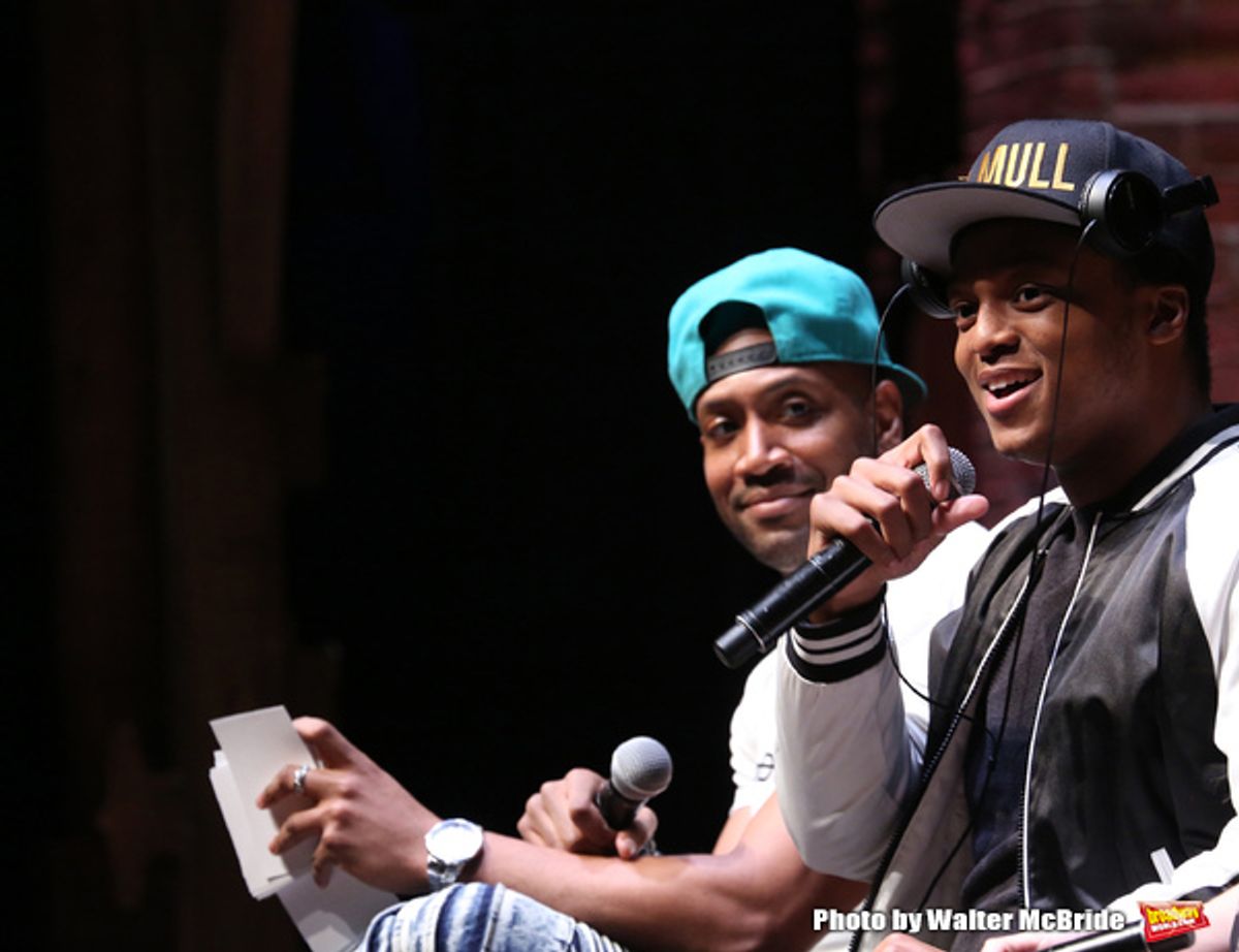 Bryan Terrell Clark and J. Quinton Johnson  at 