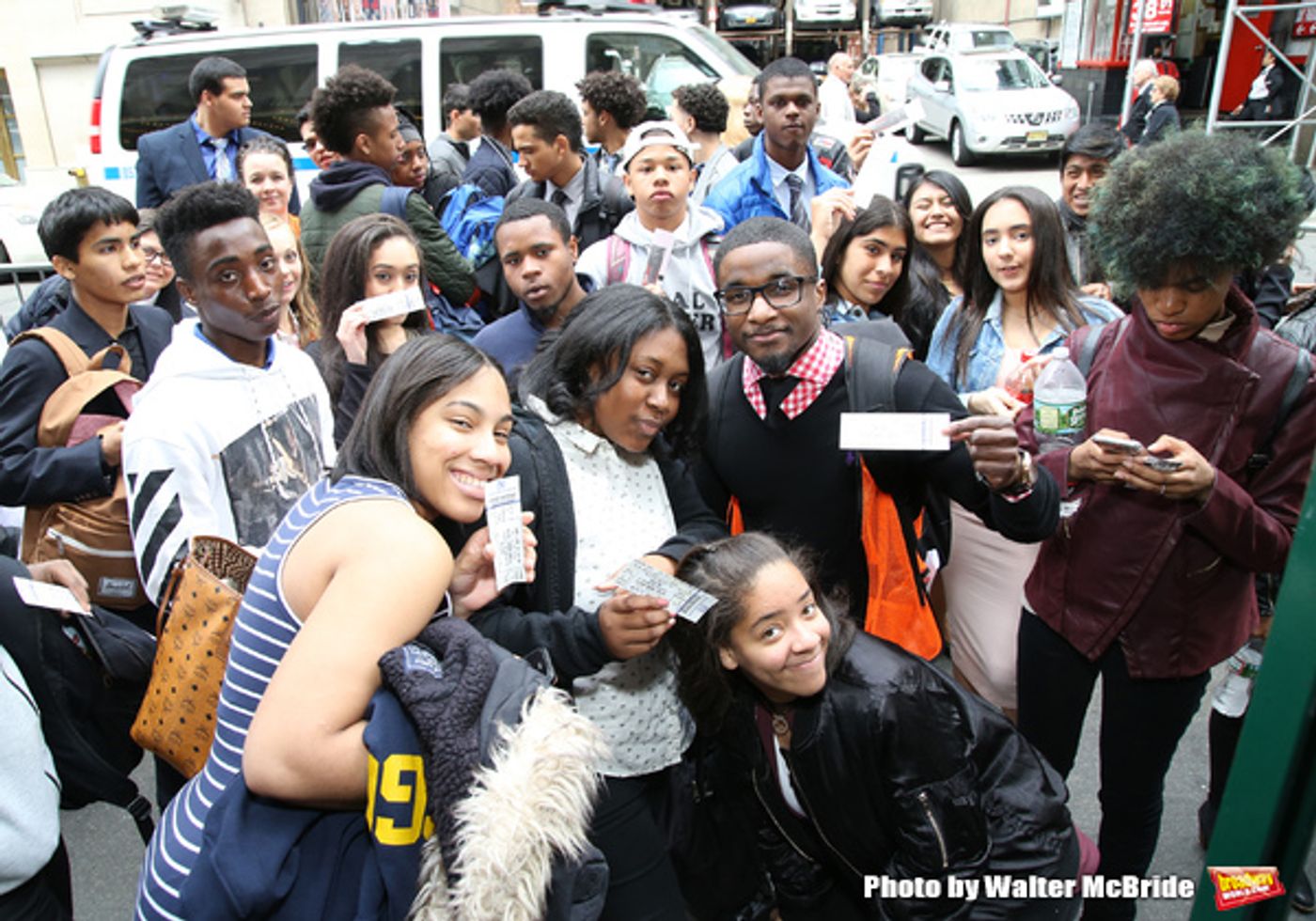 Photo Coverage: Students Get a History Lesson at the Latest #EduHam Matinee  Image